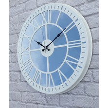 Markakanvas Metal  Aynalı Duvar Saati  ( Çap 50 cm -Çap 80 cm )