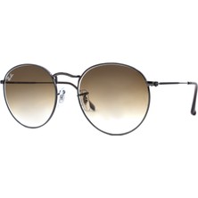 RAY-BAN  3447-N 004/51 50 ROUND METAL Unisex GÜMÜŞ Yuvarlak Çerçeve Güneş Gözlüğü