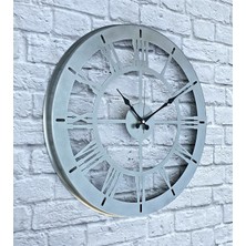 Markakanvas Metal Duvar Saati    50 x 80  cm