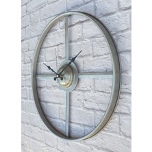 Markakanvas Metal Duvar Saati  50 x 50  cm