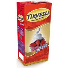 Tikveşli Hayvansal Krema 1lt*12-Li