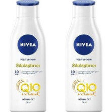 Nıvea Body Q10 Plus 250 ml Sıkılaştırıcı Vücut Losyonu x 2 Adet