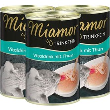 Miamor Vd Ton Balıklı 135 ml Kedi Çorbası 3 Lü Paket