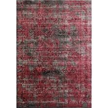 Çam Halı Gloria TD71802 Kırmızı Klasik Desen Dokuma Saçaklı Kilim