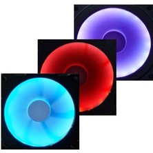 Phanteks Halos Lux Rgb LED Işıklı Fan Çerçevesi, 140MM (3 Adet)