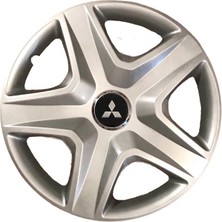 HMNL Mitsubishi Carisma 16'' İnç GRİ  4’lü Set Jant Kapağı Çelik Jant Görünümlü