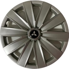 HMNL Mitsubishi Lancer  16'' Inç Gri   4lü Set Jant Kapağı Çelik Jant Görünümlü
