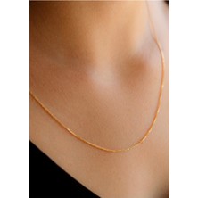 Semiz Kuyumculuk Fox Model Altın Kolye