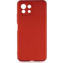 Kilifone - Xiaomi Mi 11 Lite - Kılıf Mat Renkli Esnek Premier Silikon Kapak