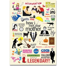 Mabbels How I Met Your Mother 500 Parça Puzzle