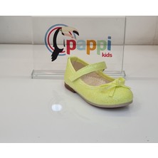 Pappikids PAPPIKIDS039  Günlük Kız Çocuk Abiye Ayakkabı Babet