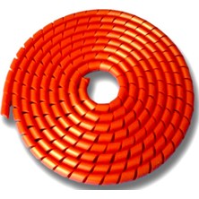 Sumer Group Kablo Sarıcı Koruyucu Spiral Kırmızı 10 mm X100 M