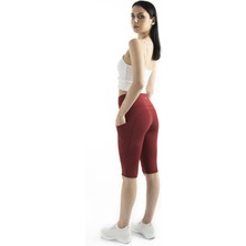 The Step Sports Snc Geniş Cepli Yüksek Bel Toparlayıcı, Sıkılaştırıcı Yoga Dizüstü Tayt 10"