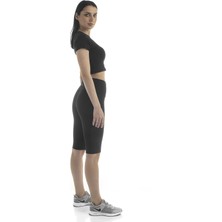 The Step Sports Spocket Cepli Yüksek Bel Toparlayıcı, Sıkılaştırıcı Yoga Dizüstü Tayt 10"