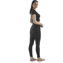 The Step Sports Straight Yüksek Bel Toparlayıcı, Sıkılaştırıcı Yoga Tayt 25"