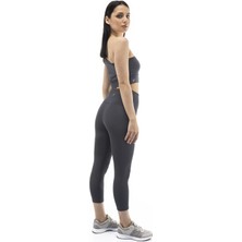 The Step Sports Straight Yüksek Bel Toparlayıcı, Sıkılaştırıcı Yoga Tayt 21"