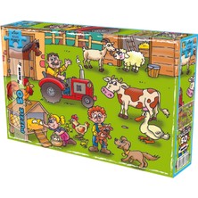 Laço Kids Çiftlik 50 Parça Kutu Puzzle