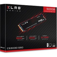 Pny Xlr8 Cs3030 500GB 3500-2000MB PCIe NVMe M.2 SSD