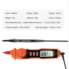 Aneng A3002 Kalem Multimetre 4000 Sayım Dijital Multimetre (Yurt Dışından)