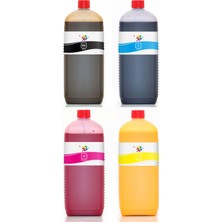 Qc Ricoh GX3050SFN Süblimasyon Mürekkebi Pro Serisi 1000ML Set 4 Renk