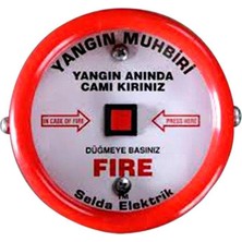 Selda 220V Yangın Ihbar Butonu 2'li Paket