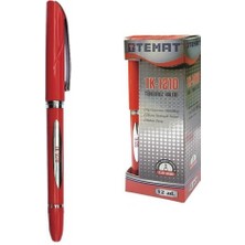Temat TK-1210 Tükenmez Kalem Kırmızı