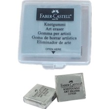 Faber-Castell Faber Castell 1272 Plastik Kutulu Hamur Silgi Gri