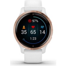 Garmin Venu 2s Akıllı Saat Rose Gold-Beyaz