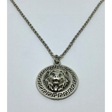 Armas Store Aslan Kafası Kolye Zincirli