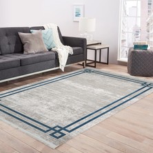 Emka Halı Bamboo Seri 1015 Mavi 200X290