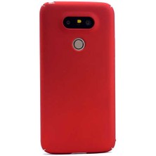 Case 4U LG G5 Kılıf 3A Rubber Kapak Kırmızı