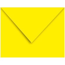 Asil Davetiye Zarfı 80 gr 13 x 18 cm Sarı 500 Adet