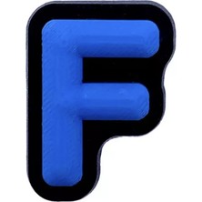 Ozan Tuhafiye Crocs Jibbitz Terlik Süsü Renkli Harfler