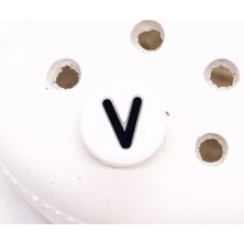 Ozan Tuhafiye Crocs Jibbitz Terlik Süsü Yuvarlak Harfler