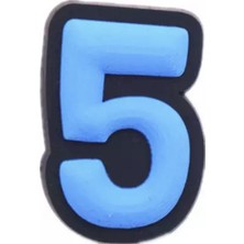 Ozan Tuhafiye Crocs Jibbitz Terlik Süsü Renkli Rakamlar