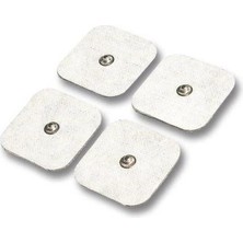 Tens Elektrodu Yapışkanlı 5 x 5 cm 4'lü Paket Tens Pedi  Çıt Çıtlı