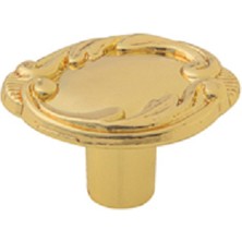 Hafele Glorya Jr Düğme Kulp Parlak Pirinç 31MM