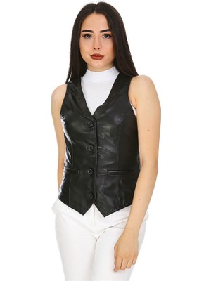 Dinamo Leather Kadın Gerçek Deri Ceket - YLK-B-528 - 16489 Dl1