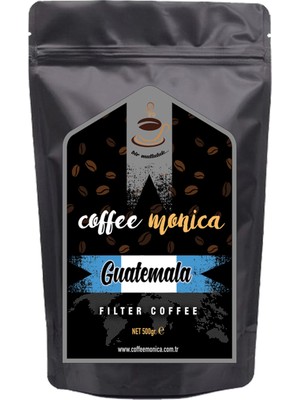 Coffee Monica Coffeemonica Origin Guatemala Antigua Öğütülmüş Filtre Kahve 500 gr