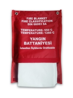 İşmont Yangın Battaniyesi Çantalı