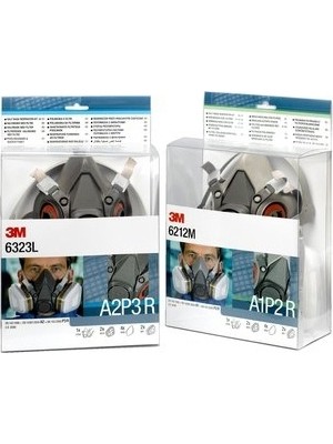 3m 6212M Maske ve A1P2 Filtre Seti