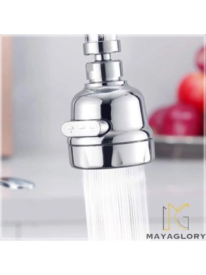 Mayaglory Fonksiyonlu Krom Musluk Başlığı