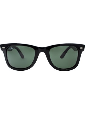 Ray-Ban 2140 901 54-18 Erkek Güneş Gözlüğü Siyah Çerçeve ve Yeşil Cam ile Şık Tasarım