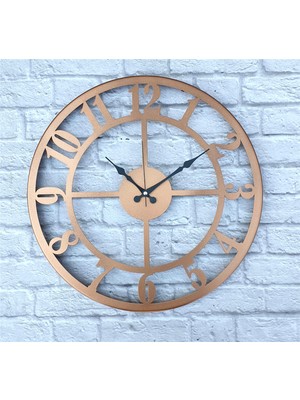Markakanvas Metal Duvar Saati    50 x 80  cm