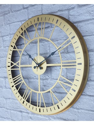Markakanvas Metal Duvar Saati    50 x 80  cm