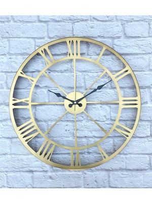 Markakanvas Metal Duvar Saati  ( Çap 50 cm -Çap 80 cm )