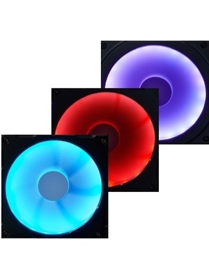 Phanteks Halos Lux Rgb LED Işıklı Fan Çerçevesi, 140MM (3 Adet)