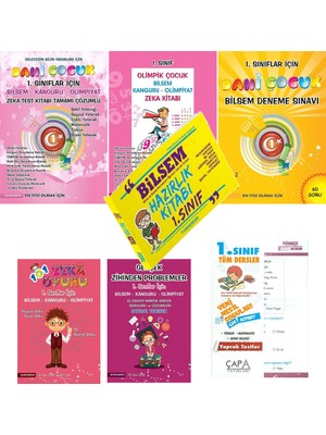 Altın Nokta Yayınevi 1. Sınıf Bilsem Seti 6 Kitap - Yaprak Set