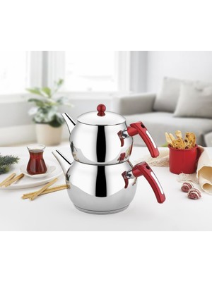 Kahramanlar Tuğra Orta Boy Çaydanlık