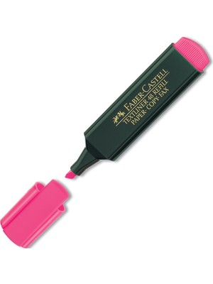 Faber-Castell Faber Castell Fosforlu Kalem Textliner Pembe
